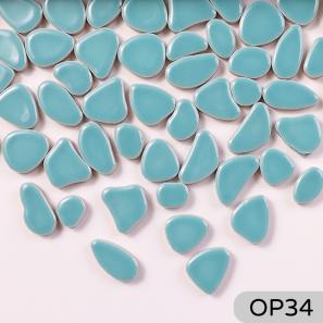 OP34  Pebble Ceramic Tile - Mini