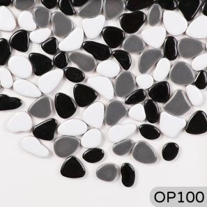 OP100  Pebble Ceramic Tile - Mini