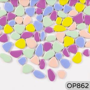 OP862  Pebble Ceramic Tile - Mini