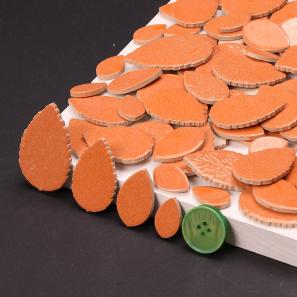 CL51  Ceramic Leaves Mosaic