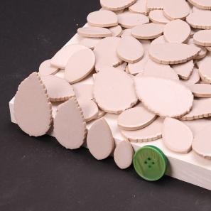 CL80  Ceramic Leaves Mosaic