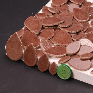 CL43  Ceramic Leaves Mosaic