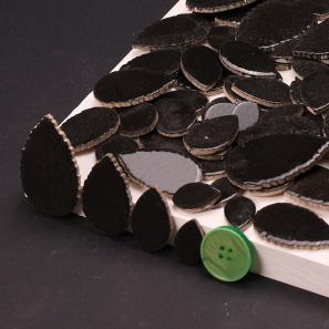 CL13  Ceramic Leaves Mosaic