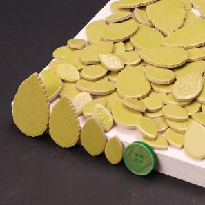 CL31  Ceramic Leaves Mosaic