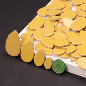 CL50  Ceramic Leaves Mosaic