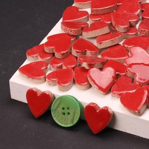 CH52  Big Heart Ceramic