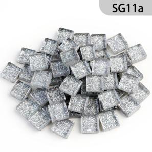 SG11a  10mm Glitter Glass Mosaic