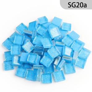 SG20a  10mm Glitter Glass Mosaic