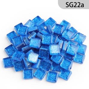 SG22a  10mm Glitter Glass Mosaic