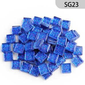 SG23  10mm Glitter Glass Mosaic