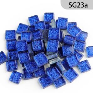 SG23a  10mm Glitter Glass Mosaic