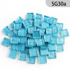 SG30a  10mm Glitter Glass Mosaic