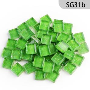 SG31b  10mm Glitter Glass Mosaic