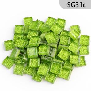SG31c  10mm Glitter Glass Mosaic