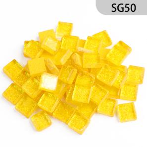 SG50  10mm Glitter Glass Mosaic
