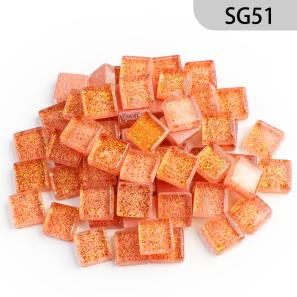 SG51  10mm Glitter Glass Mosaic