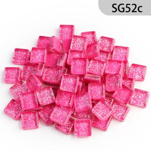 SG52c  10mm Glitter Glass Mosaic