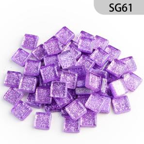 SG61  10mm Glitter Glass Mosaic