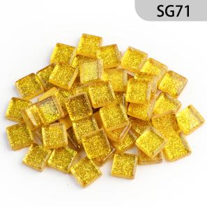 SG71  10mm Glitter Glass Mosaic