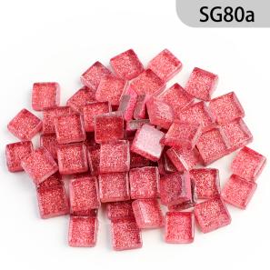 SG80a  10mm Glitter Glass Mosaic