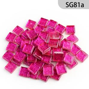 SG81a  10mm Glitter Glass Mosaic