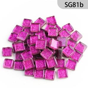 SG81b  10mm Glitter Glass Mosaic