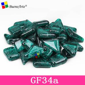 GF34a   Glitter Glass Free Stone