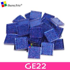 GE22   2cm Glitter Glass Mosaic