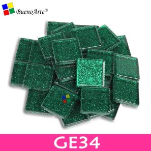 GE34   2cm Glitter Glass Mosaic