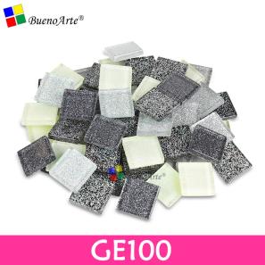 GE100   2cm Glitter Glass Mosaic