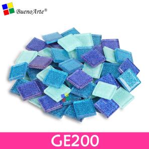 GE200   2cm Glitter Glass Mosaic