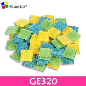 GE320   2cm Glitter Glass Mosaic