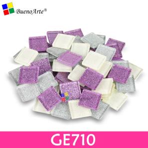 GE710   2cm Glitter Glass Mosaic