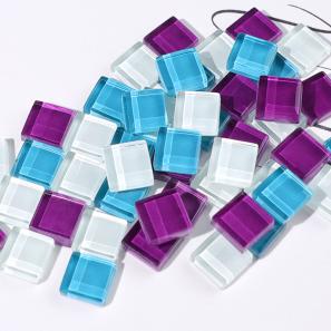 SY601  Square Crystal Glass Tile