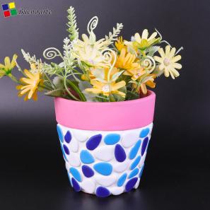 02   Mosaic Vase & Plant Pot