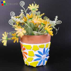04   Mosaic Vase & Plant Pot