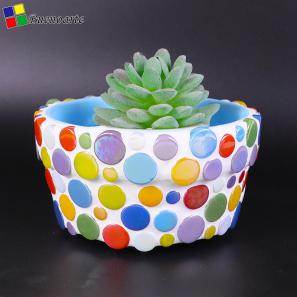 07   Mosaic Vase & Plant Pot