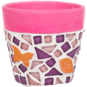 09   Mosaic Vase & Plant Pot