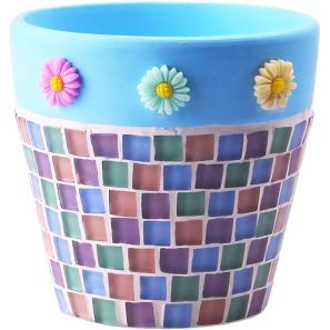 10   Mosaic Vase & Plant Pot