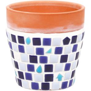 13   Mosaic Vase & Plant Pot