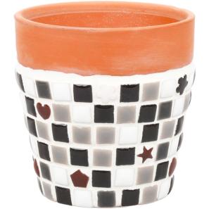 14   Mosaic Vase & Plant Pot
