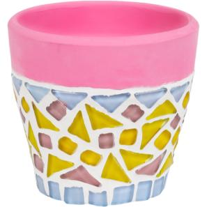 15   Mosaic Vase & Plant Pot