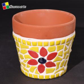 19   Mosaic Vase & Plant Pot