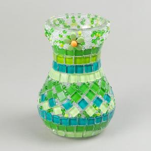 28   Mosaic Vase & Plant Pot