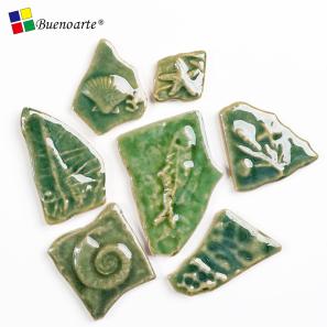 Ocean Green  Antique Ceramic Mosaic