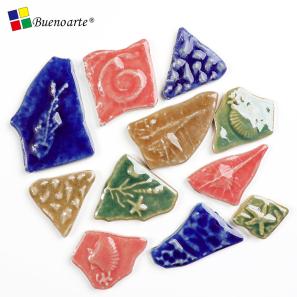 Ocean Mix  Antique Ceramic Mosaic