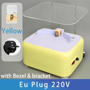 Eu Plug 220V-with Bezel & bracket (Yellow)   Glass Grinder