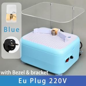 Eu Plug 220V-with Bezel & bracket (Blue)   Glass Grinder