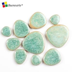 Jade Green  Antique Ceramic Mosaic