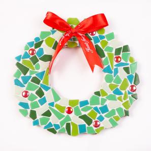 Christmas wreaths-02  DIY MDF Board
